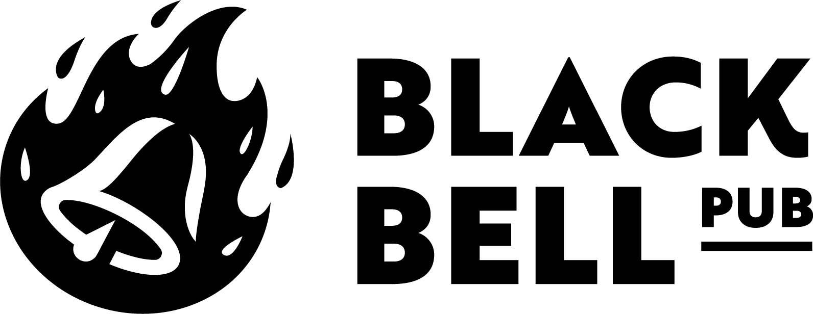 Black Bell Pub Logo